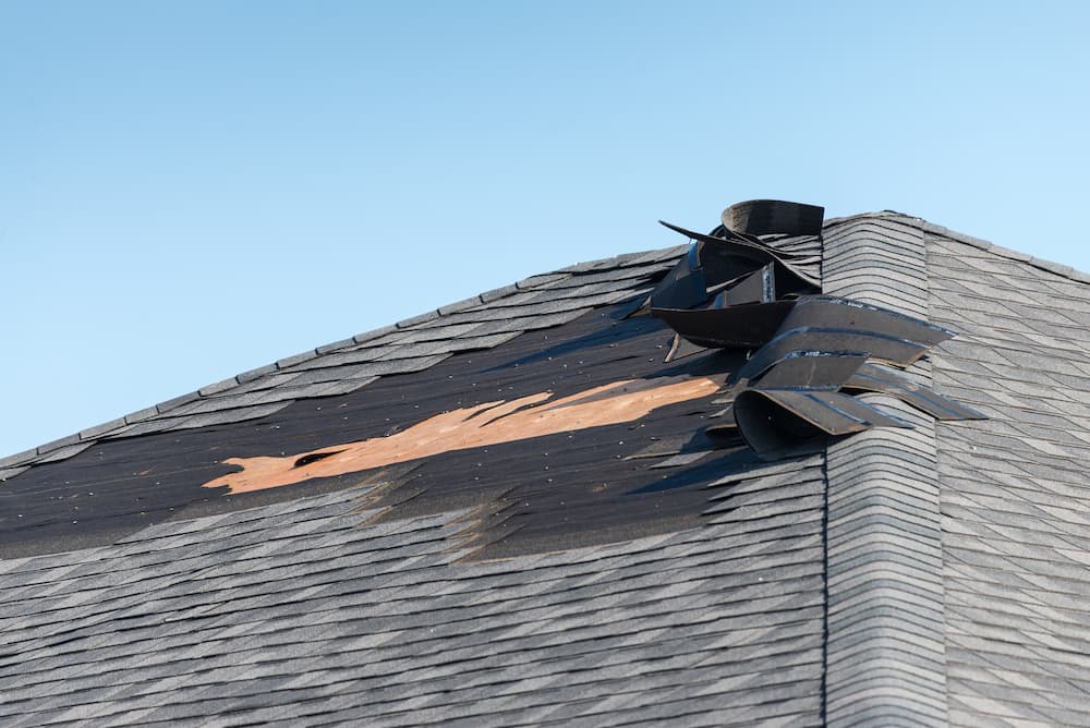Assess damage when looking at roof repairs | BLC Roofing Akron OH