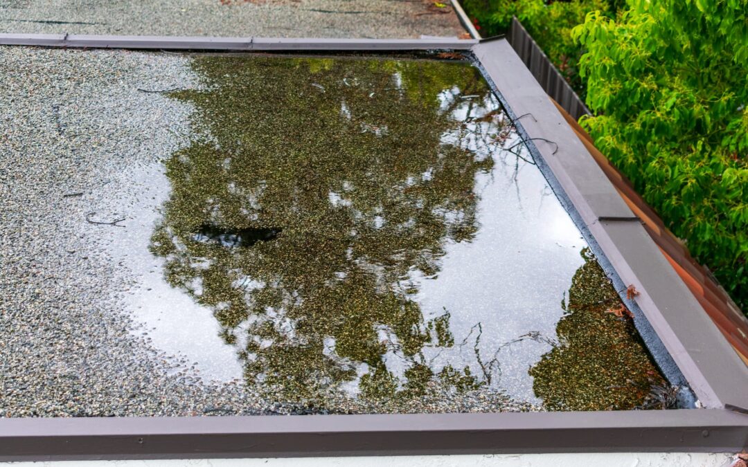 The Best Way To Drain Water From A Flat Roof