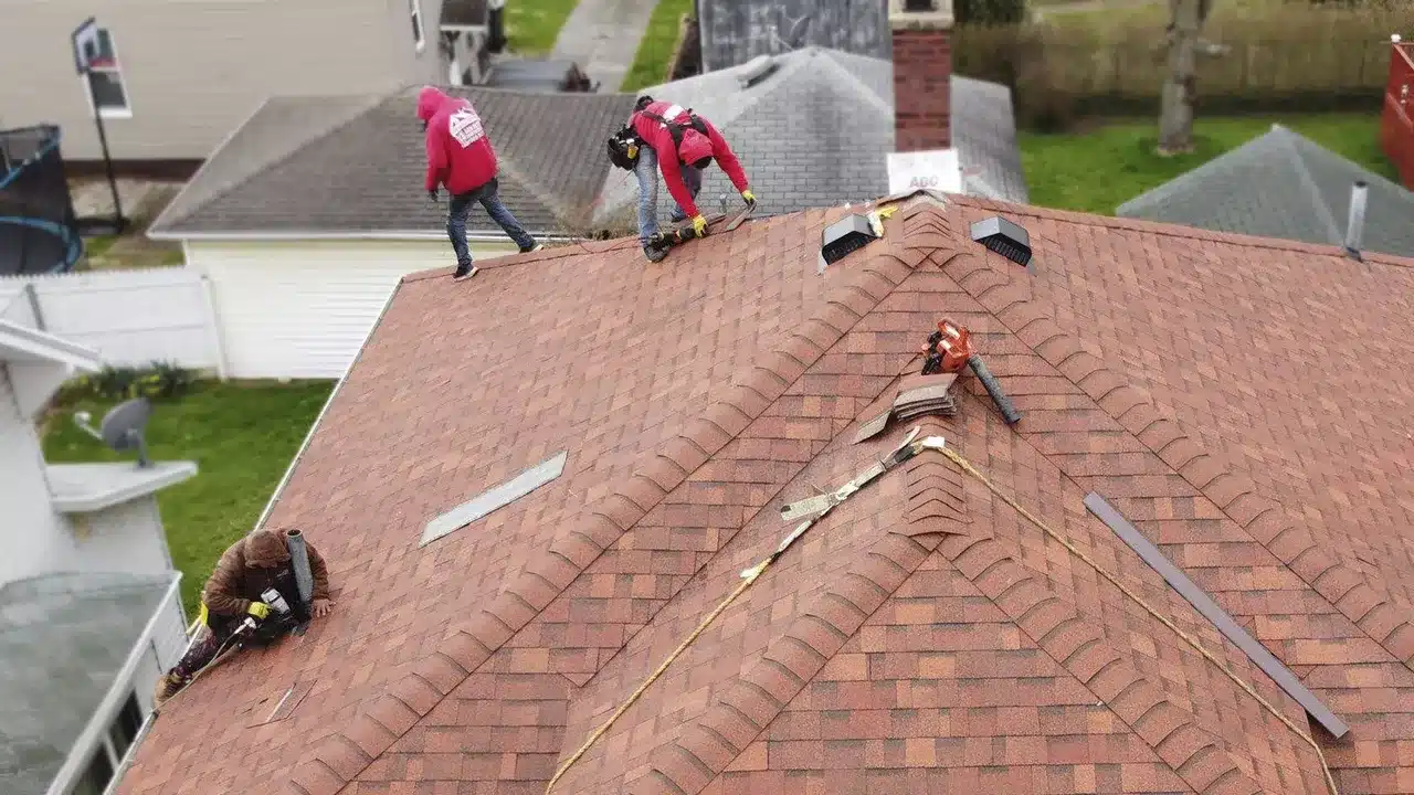 roofing repair or roofing repair team